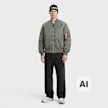 Alpha Industries MA-1 Heritage verde 108169 7