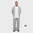Champion Hooded Full Zip Sweatshirt siva 108530 5