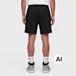 Off-White Diagonal Open Hem Jogger Shorts zwart 108887 2