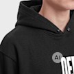 Off-White Off Active Duct Tape Hoodie negro 108900 3