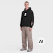 Off-White Off Active Duct Tape Hoodie noir 108900 4