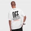 Off-White Off-White Active Duct Tape Shortsleeve blanco 108904 2