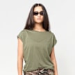 Urban Classics Ladies Extended Shoulder Tee zelena 109378 1
