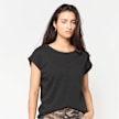 Urban Classics Ladies Extended Shoulder Tee crna 109379 1