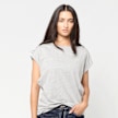 Urban Classics Ladies Extended Shoulder Tee siva 109385 1