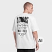 adidas Originals Logo Graphic Tee wit 109757 1