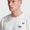 adidas Originals Logo Graphic Tee blanco 109757 3