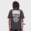 adidas Originals Logo Graphic Tee grigio 109759 1