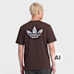 adidas Originals MONO BIG TREF T aurora coffee braun 109758 1