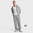 adidas Originals Trefoil Essentials Baggy Open Hem Pants Grigio 109761 4