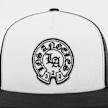 Mister Tee MT4191 LA Dynasty Patch Classic Trucker Cap weiß 109783 4