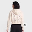 Off-White crop hoodie pristine siva 110103 1