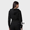 Off-White crop boxy jacket black night Undefined Color 110100 2