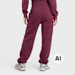 Off-White bungee sweatpants burgundy smeđa 110106 2