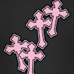 Mister Tee Six Crosses II Oversize Tee czarny 138437 3