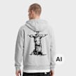 Mister Tee True Faith Fluffy Zip Hoody gris 140082 2