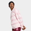 adidas Originals Knit Essentials Striped Sweatshirt Pink 140361 1