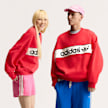 adidas Originals adiSignature NY Crewneck Sweatshirt rouge 140921 1