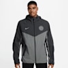 Nike   PSG Tech Woven Windrunner Full Zip Jacket siva 48794 1