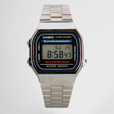 CASIO Casio Watch A168WA-1YES srebrna