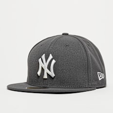 New Era Fitted-Cap 59Fifty Basic MLB New York Yankees grigio