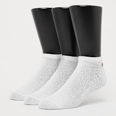 FILA 3 PACK - Invisible Socks biały