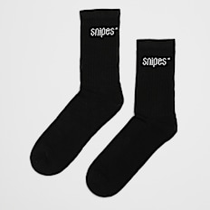 SNIPES 2er Basic Crew black zwart