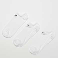 Nike 3 PACK - Everyday Lightweight Training No-Show Socks bijela