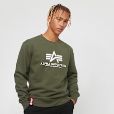 Alpha Industries Basic Sweater groen