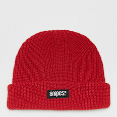 SNIPES Woven Laben Fisherman Beanie red rood