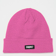 SNIPES Woven Label Beanie rosa