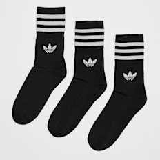 adidas Originals Skarpety Crew adicolor (3 Pack) czarny