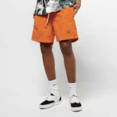 Urban Classics Block Swim Shorts rust orange oranje