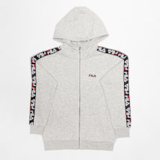 FILA FILA UL KIDS ADARA zip jacket light grey melange grau