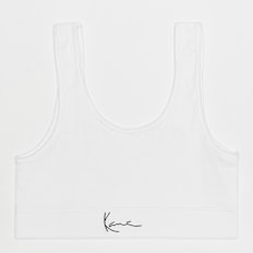 Karl Kani KK Signature Bustier white blanc