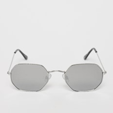 SNIPES Eckige Sonnenbrille - silber, grau schwarz
