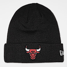 New Era NBA Chicago Bulls Cuff Knit preto