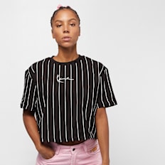 Karl Kani Signature Pinstripe Tee black/white nero
