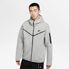 Nike Sportswear Tech Fleece Full-Zip Hoodie cinzento