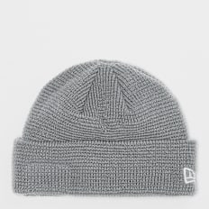 New Era Short Knit NE gra grigio