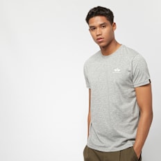 Alpha Industries Basic T Small Logo cinzento