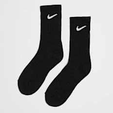 Nike 6 PACK - Everyday Cushioned Training Crew Socks crna