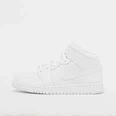 Jordan Air Jordan 1 Mid  (GS) blanc