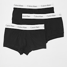 Calvin Klein Underwear 3 PACK - Low Rise Trunk crna