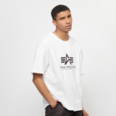 Alpha Industries Basic Oversized Heavy Tee branco