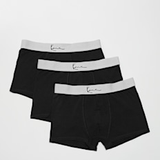 Karl Kani KK 3-Pack Boxer Briefs Small Signature Essential black negro