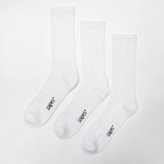 SNIPES 3 PACK - Crew Sock weiß