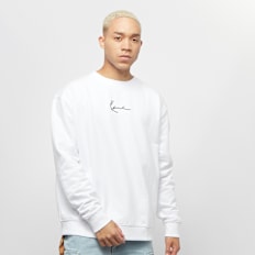 Karl Kani KK Small Signature Crew white blanc
