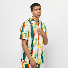 Karl Kani KK Chest Signature Resort Shirt white/green/yellow wielokolorowy