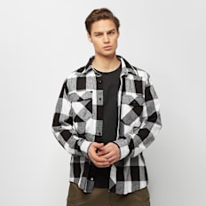 Brandit Check Shirt preto